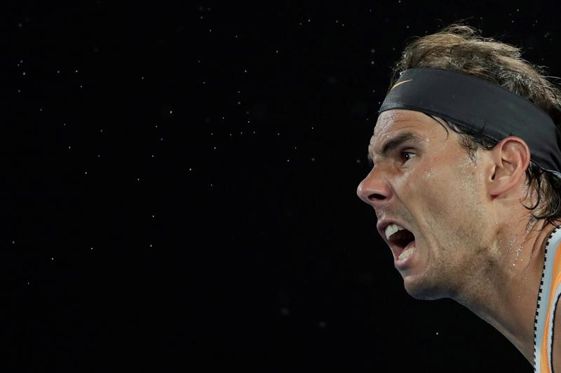 La victoria de Nadal sobre Stefanos Tsitsipas que le significó alcanzar la final en Australia