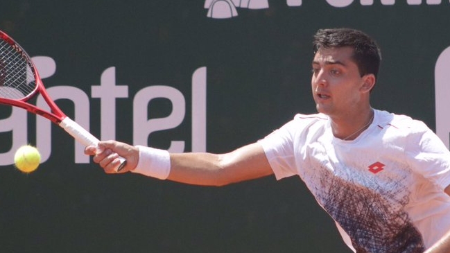 Tomás Barrios perdió en octavos de final del Challenger de Punta del Este
