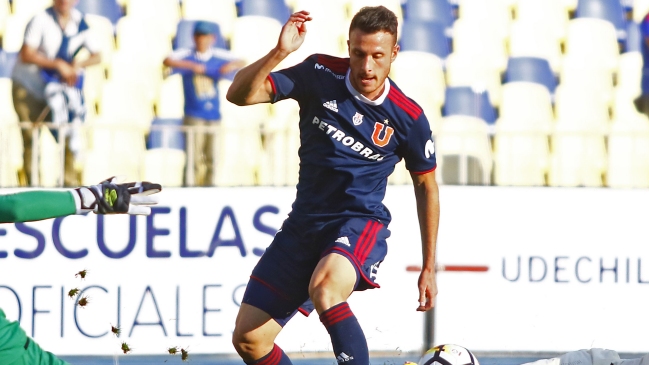 Angelo Henríquez sufrió desgarro y arriesga perderse el debut de la U en Copa Libertadores