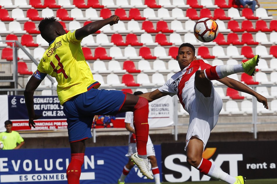 Ecuador se instaló en el grupo de los seis mejores del Sudamericano al vencer por amplio margen a Perú