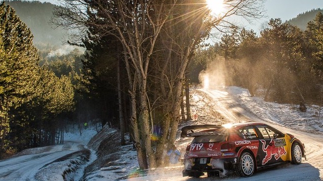 Sebastian Ogier asumió el liderato en el Rally del Montecarlo