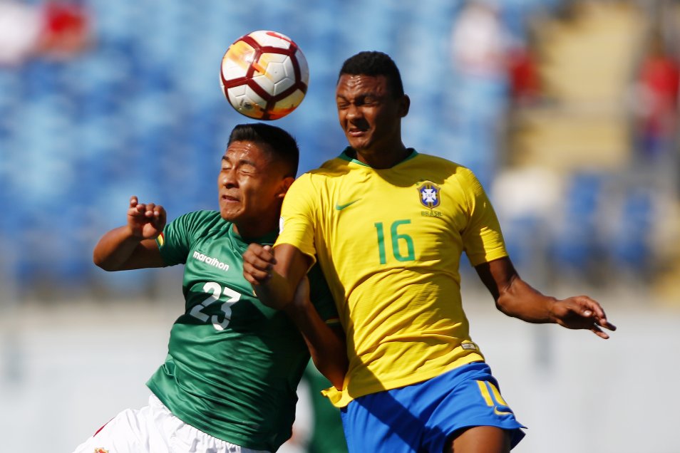 Brasil venció con lo justo a Bolivia y avanzó al hexagonal final del Sudamericano Sub 20