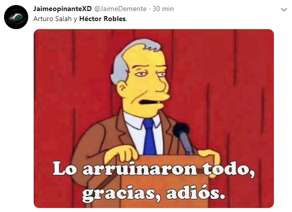 Héctor Robles fue víctima de los memes por el “destino”de Chile en el Sudamericano Sub 20