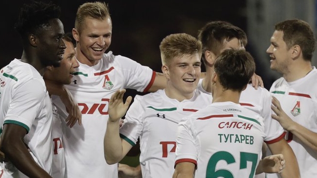 El impresionante golazo de un jugador de Lokomotiv de Moscú