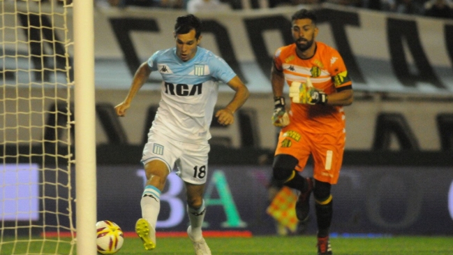 Racing Club ganó con sus tres chilenos a Aldosivi y sigue como líder exclusivo en Argentina