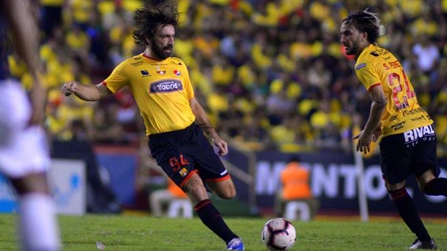 Andrea Pirlo reforzó a Barcelona de Guayaquil en triunfo frente a Alianza Lima