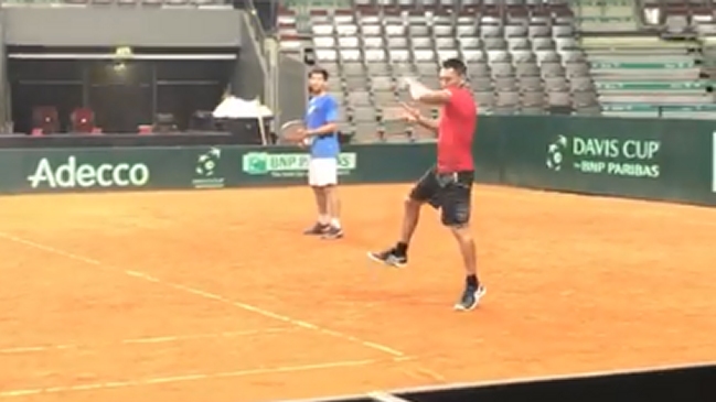 Marcelo “Chino” Ríos mostró que su muñeca y su sentido del humor están intactos