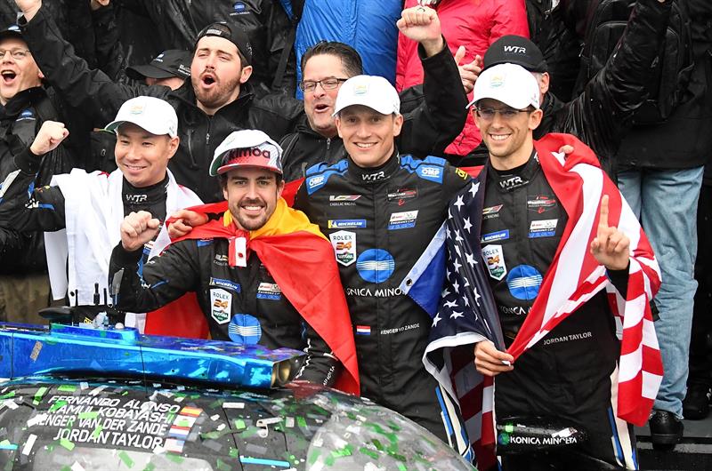 La victoria de Fernando Alonso en las 24 Horas de Daytona