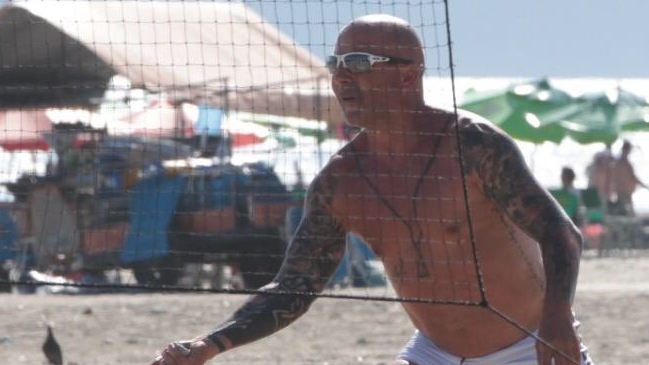 Sampaoli sigue disfrutando las playas de Sao Paulo