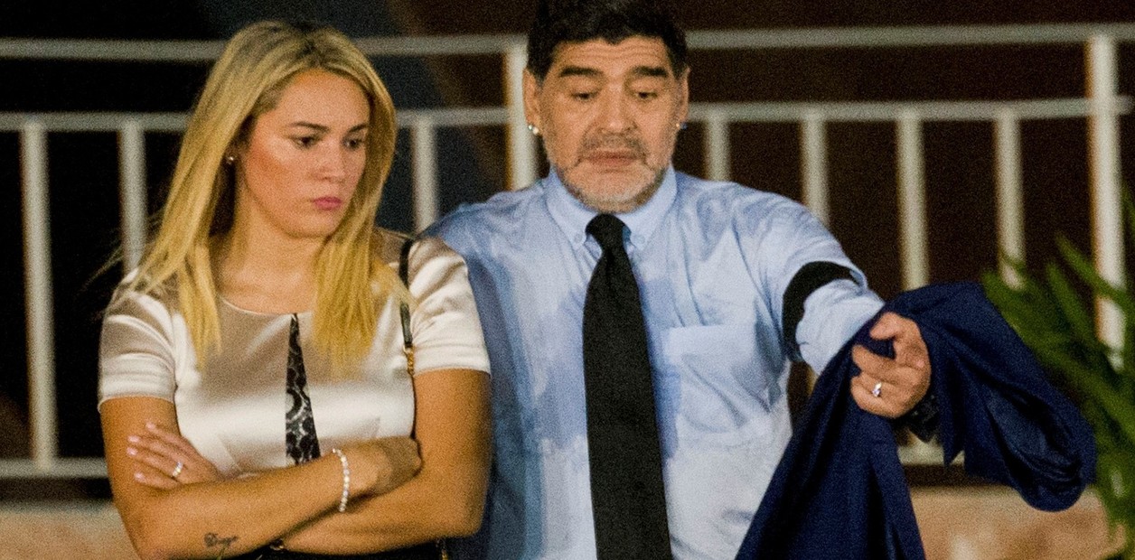 ¿La final entre River y Boca provocó el quiebre de la relación amorosa de Maradona?