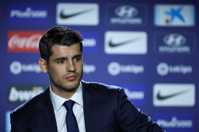 La presentación de Alvaro Morata en Atlético de Madrid