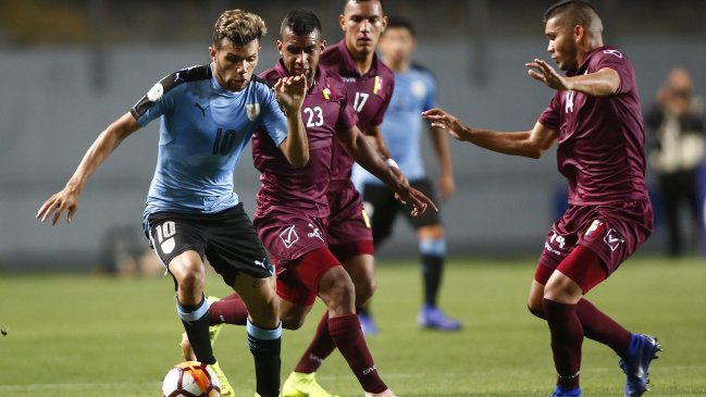 Venezuela y Uruguay se repartieron los puntos en la primera fecha del hexagonal