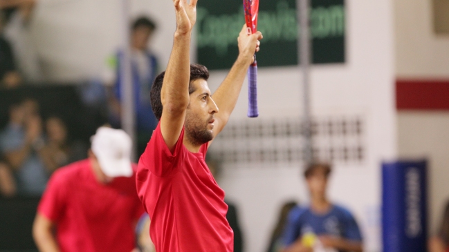 Hans Podlipnik: Estoy muy bien, contento de participar de una nueva Copa Davis