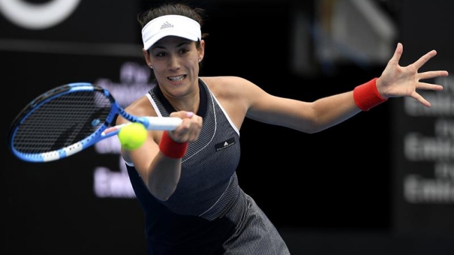 Garbiñe Muguruza llegó a los cuartos de final en Tailandia