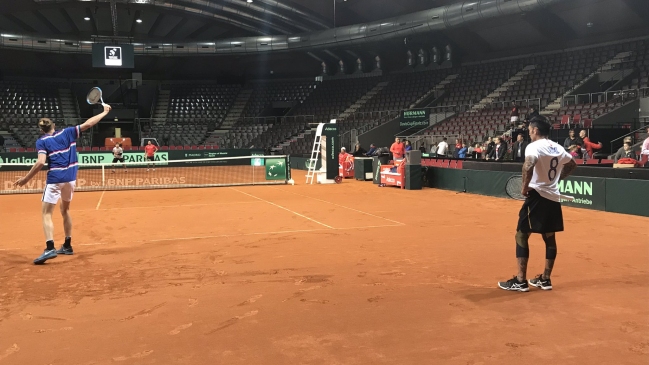 Marcelo “Chino” Ríos se puso la “8” de Arturo Vidal y deleitó con su tenis en Salzburgo