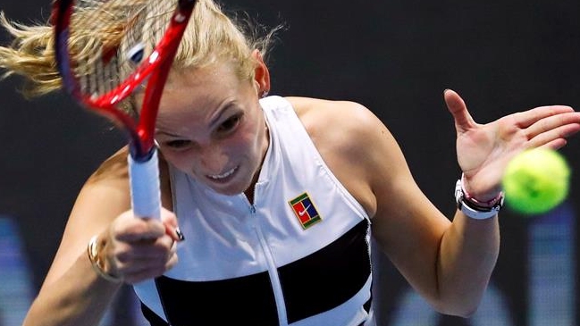 Donna Vekic eliminó a Petra Kvitova en cuartos de final en San Petersburgo