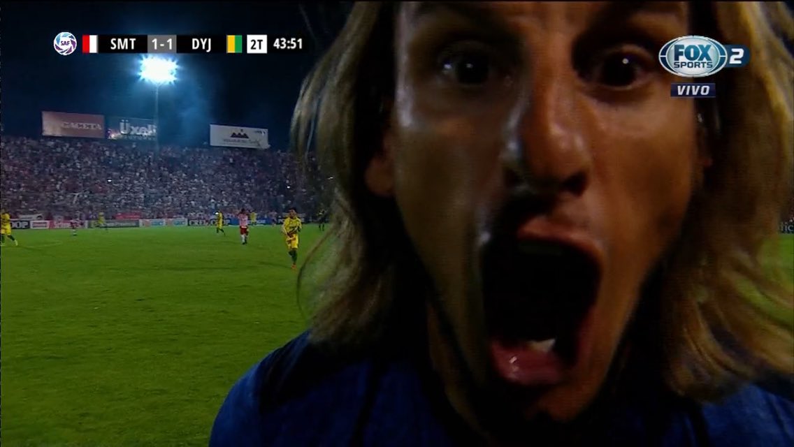 El eufórico festejo de Sebastián Beccacece tras la agónica victoria de Defensa y Justicia