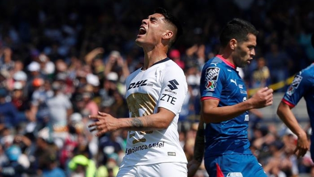 Pumas igualó ante Monterrey con participación de Felipe Mora y Martín Rodríguez