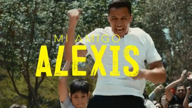 Alexis Sánchez presentó el trailer de su película