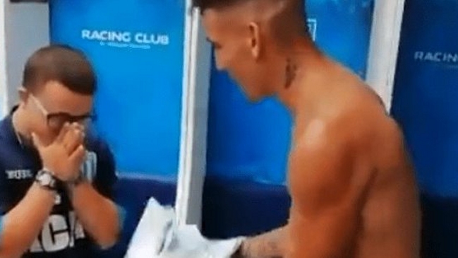 El noble gesto de Ricardo Centurión hacia un hincha de Racing con síndrome de Down