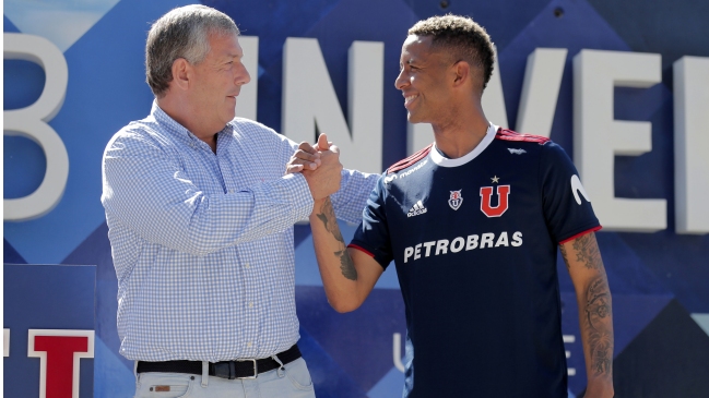 Gabriel Torres en su llegada a la U: Estoy a disposición de lo que quiera el técnico
