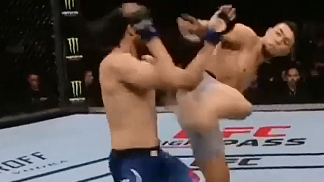 Promesa brasileña de UFC noqueó a un rival en menos de 15 segundos