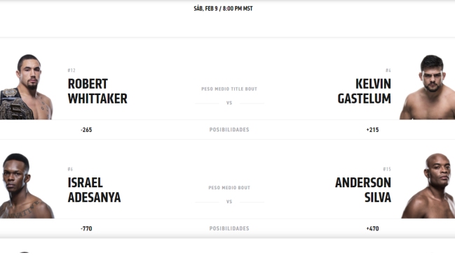 La columna de Ernesto Contreras: UFC 234, la antorcha está en juego