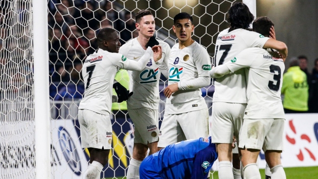 PSG accedió a cuartos de final en la Copa de Francia tras golear a Villefranche en el alargue