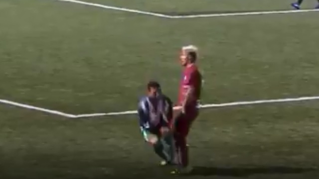 Juan Carlos Gaete fue expulsado en partido amistoso de Santa Cruz