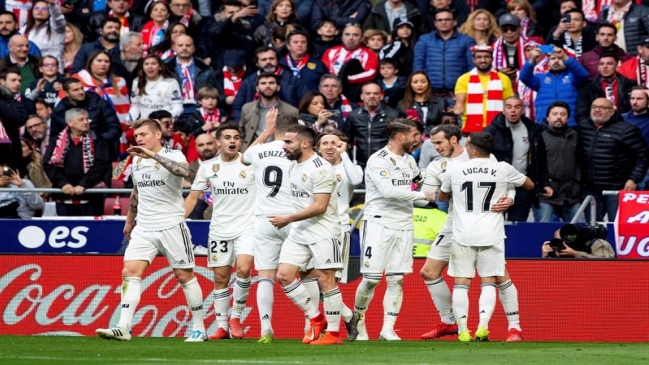 Real Madrid venció de forma clara a Atlético y se quedó con el “Derbi madrileño”