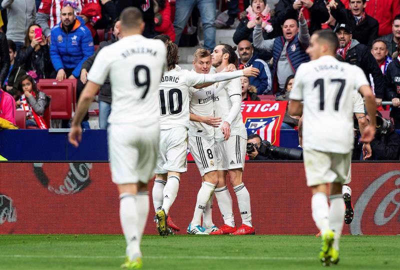 Real Madrid se hizo fuerte ante Atlético de Madrid en clásico de la capital española