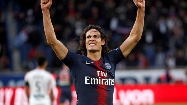 Con solitario gol de Edinson Cavani, PSG venció a Bordeaux por la Ligue 1 de Francia