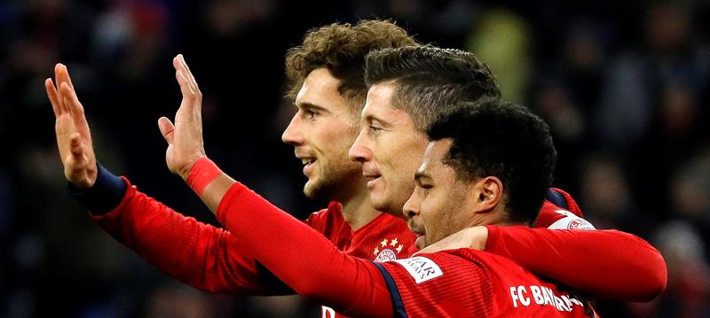 Bayern Munich se acercó a Borussia Dortmund tras triunfo ante Schalke 04