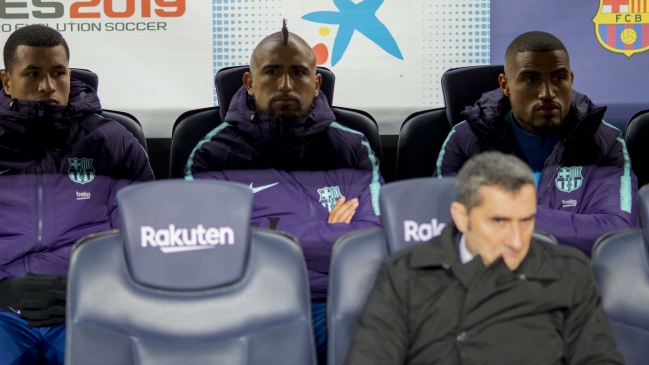 Ernesto Valverde no quiso confirmar a Arturo Vidal ante Athletic de Bilbao pese a lesión de Arthur