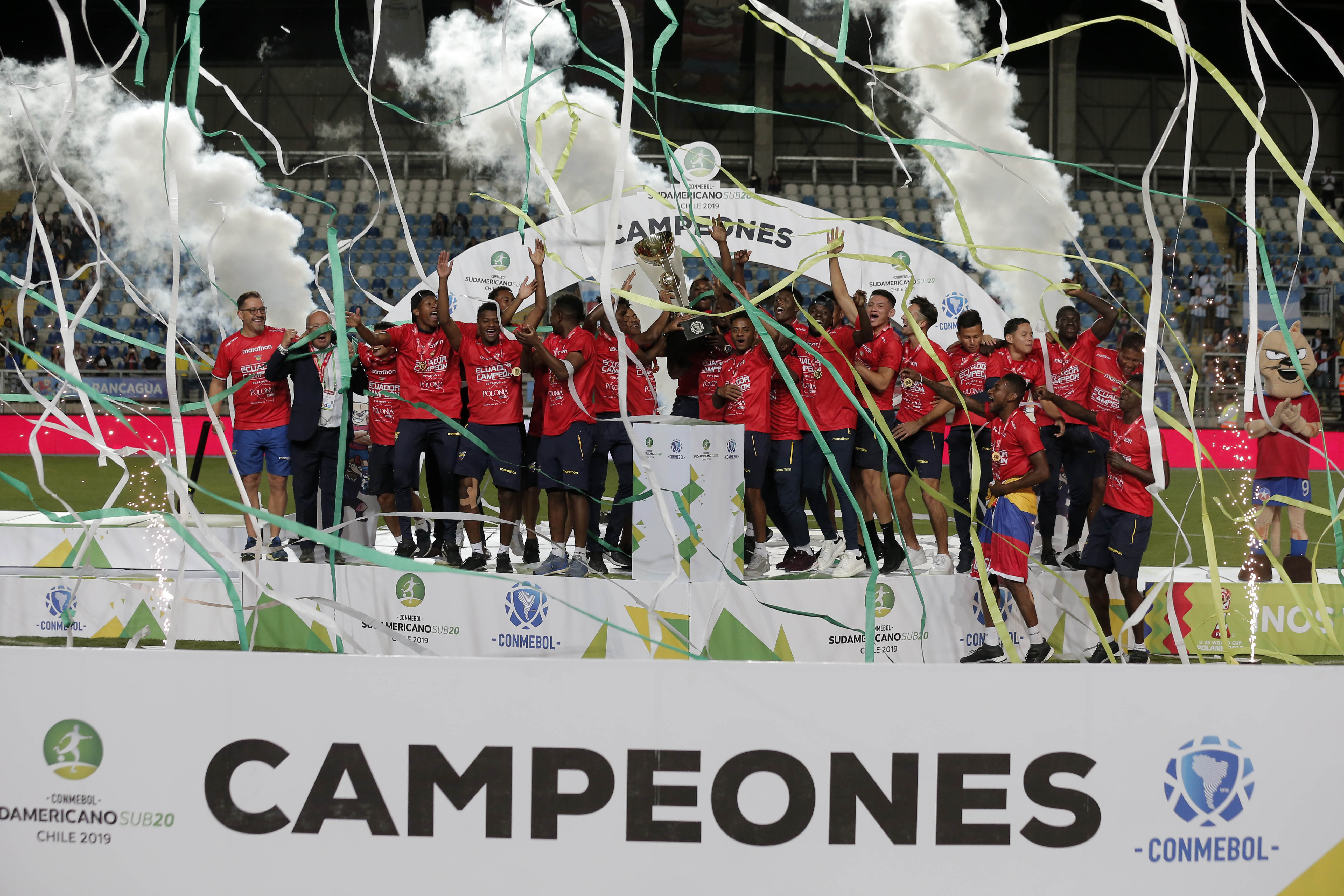 Ecuador ganó el Sudamericano sub 20 por primera vez en su historia