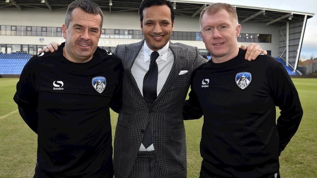 Paul Scholes tendrá su primera experiencia como entrenador en equipo de cuarta división