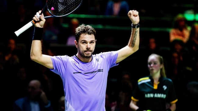 Wawrinka derribó a Benoit Paire para superar la primera ronda del ATP 500 de Rotterdam