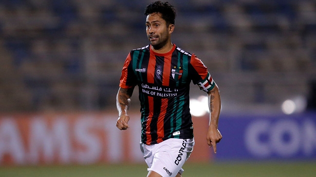 Luis Jiménez abrió la ilusión de Palestino ante Independiente Medellín por la Libertadores