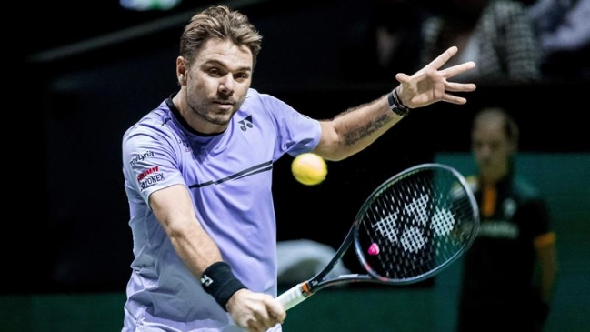 Stan Wawrinka frenó a Milos Raonic en el ATP 500 de Rotterdam