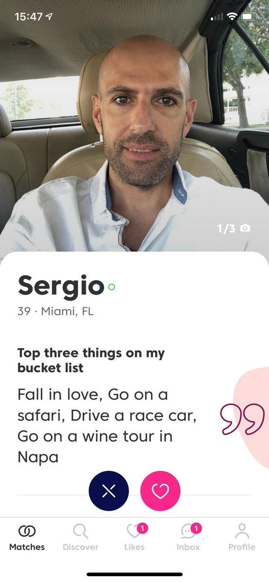 ¿Sergio Jadue haciendo de las suyas en Tinder?