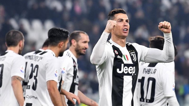 Cristiano Ronaldo selló victoria de Juventus sobre Frosinone con un potente remate en el área