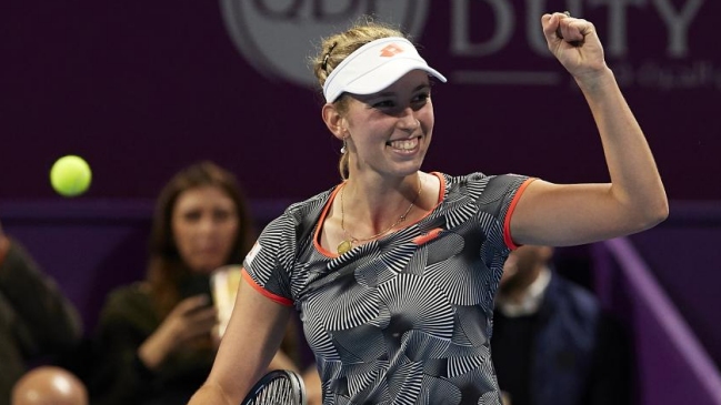 Elise Mertens remontó ante Simona Halep en la final de Doha y conquistó su quinto título
