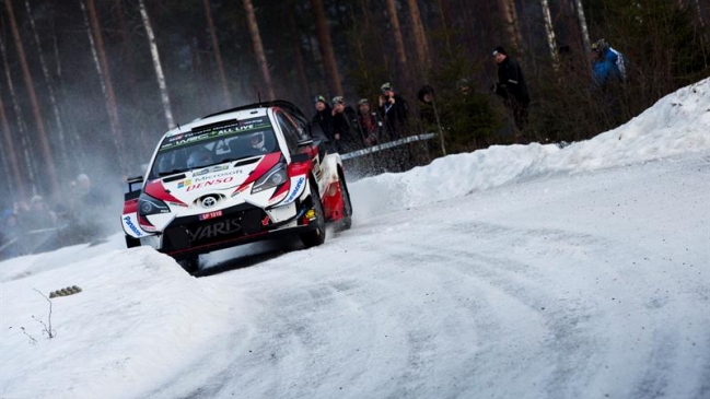 Ott Tänak quedó a tres tramos de su séptima victoria en el Rally de Suecia