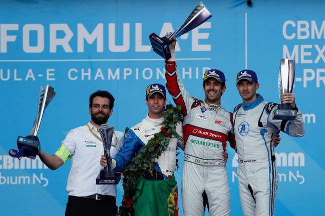 Lucas Di Grassi ganó su segunda carrera de la Fórmula E en México