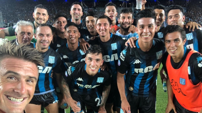 Racing goleó a Godoy Cruz y volvió a la cima de la Superliga argentina