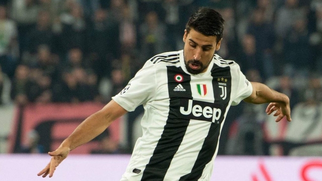 Sami Khedira quedó fuera del duelo de Juventus ante Atlético Madrid por arritmia cardiaca