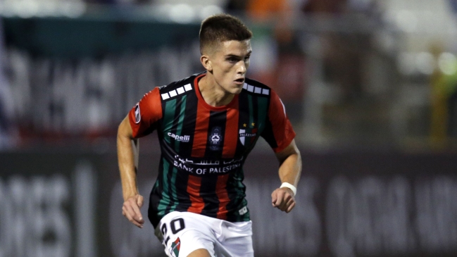 Guillermo Soto logró la igualdad de Palestino ante Talleres tras gran jugada de Jorquera