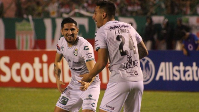 Santos Laguna de Valdés castigó con abultado marcador a Marathón en la Concachampions