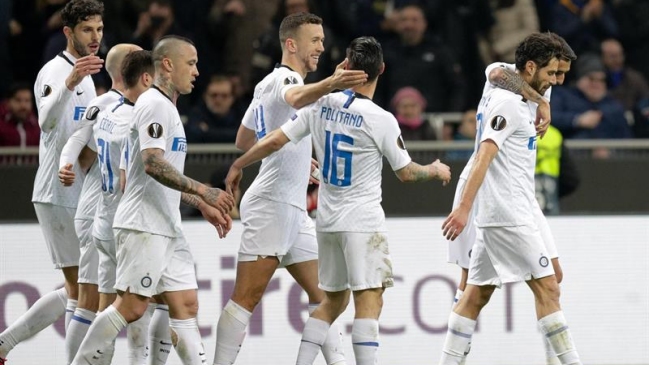Inter de Milán aplastó a Rapid Viena y se instaló en los octavos de final de Europa League