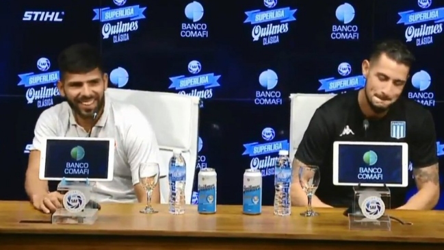 El troleo que sufrió Gabriel Arias en la previa al clásico entre Racing e Independiente